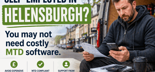 Helensburgh Accountant: Making Tax Digital for Income Tax: You Do Not Need Xero, Sage or QuickBooks